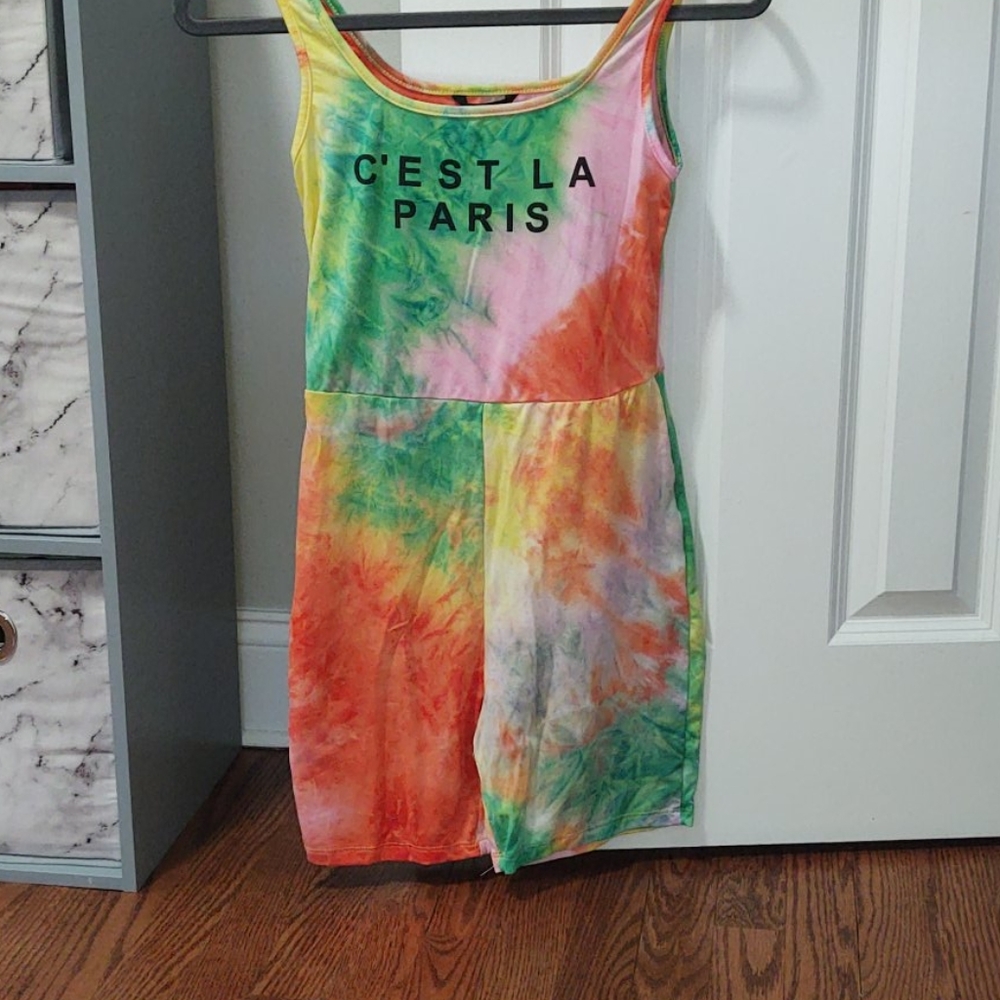 Tie Dye Romper